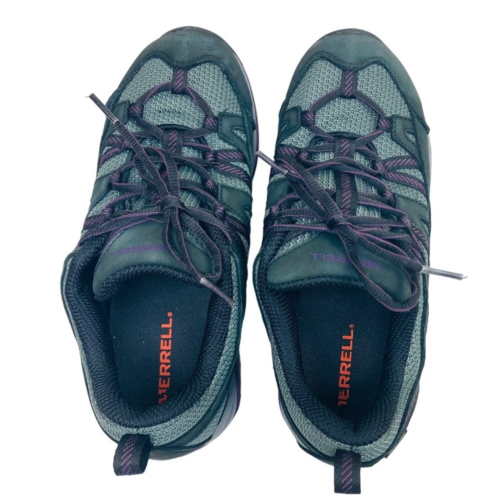 Merrell Women's Siren Sport 3 Waterproof Hiking Shoe, Black/Blackberry Size 8.5 - Picture 4 of 7
